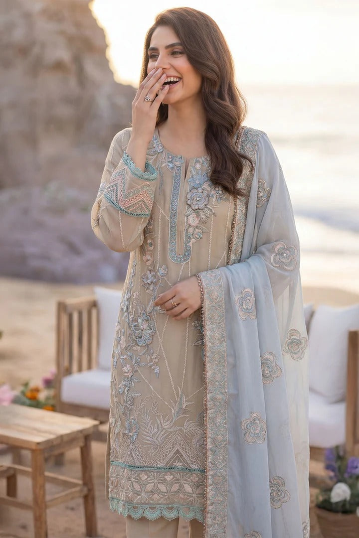 5845 - Motifs JASMINE EMBROIDERED LAWN UNSTITCHED