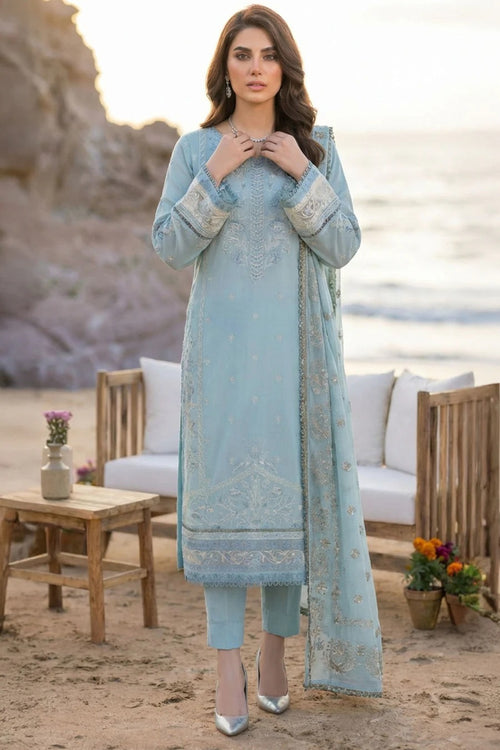 5846 - Motifs JASMINE EMBROIDERED LAWN UNSTITCHED