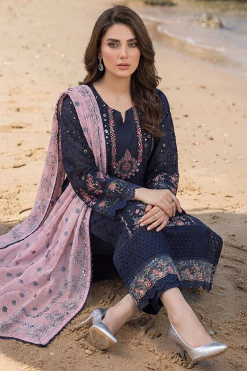 5848 - Motifs EMBROIDERED LAWN UNSTITCHED