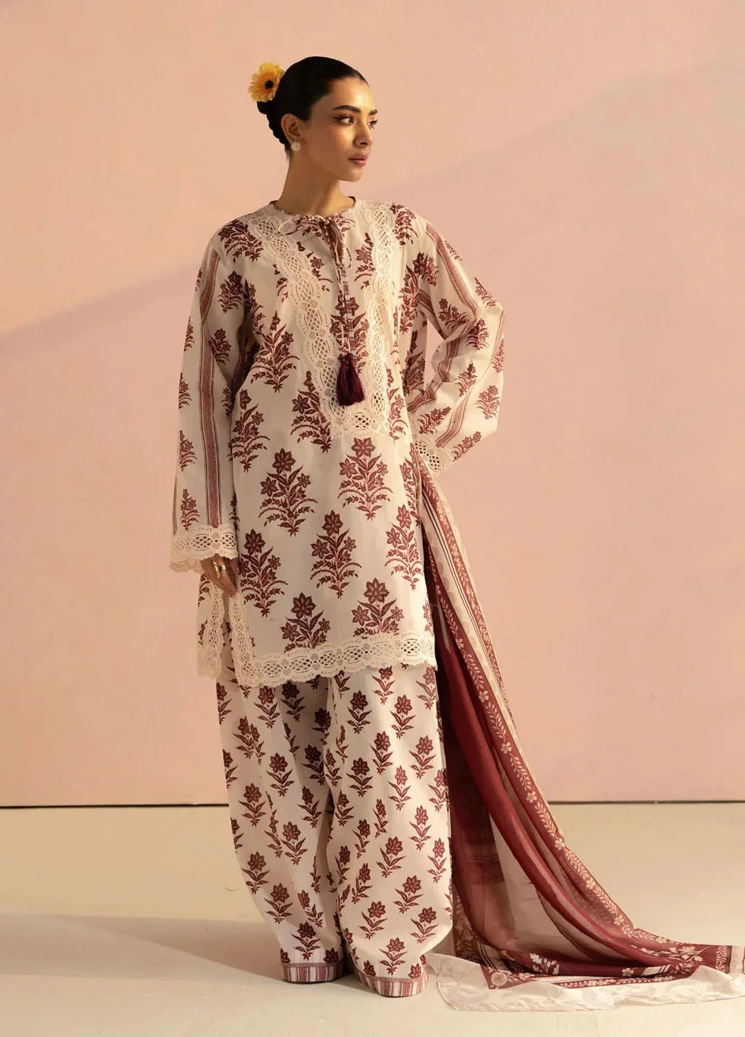 Pareesa Premium Lawn 3PC Vol-5 – Unstitched*