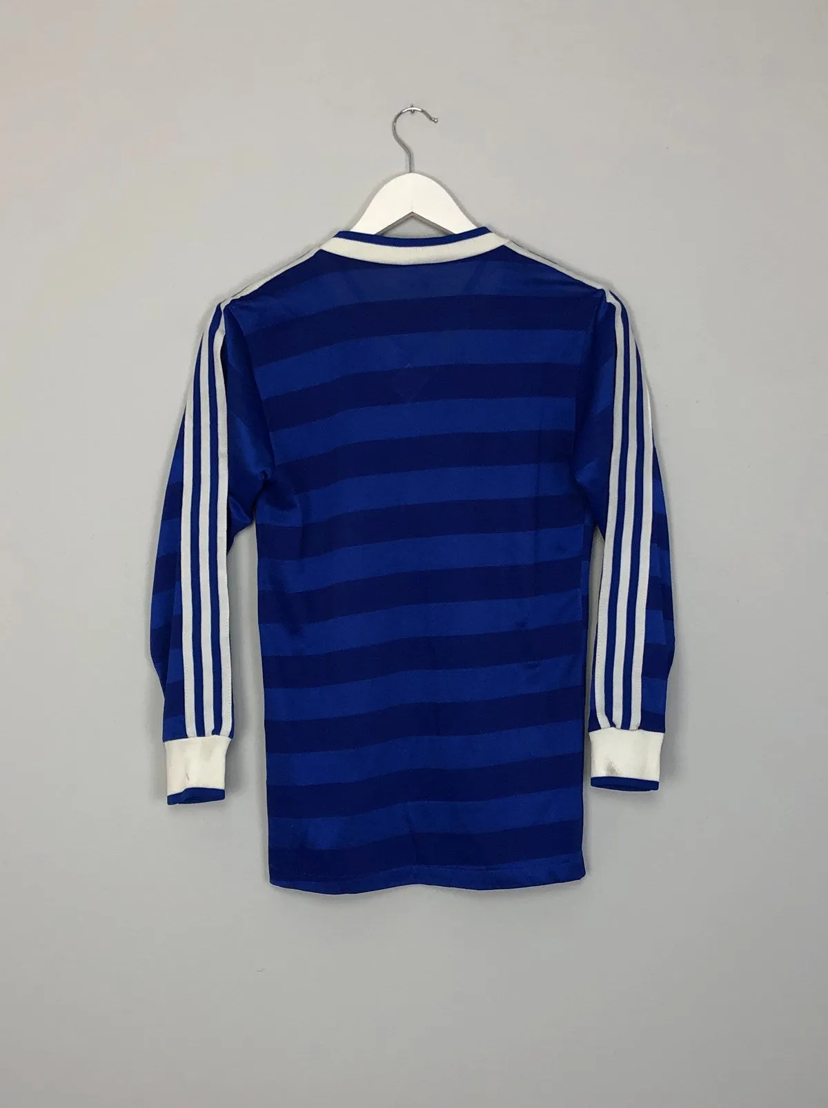 1985/86 SCHALKE L/S HOME SHIRT (S) ADIDAS