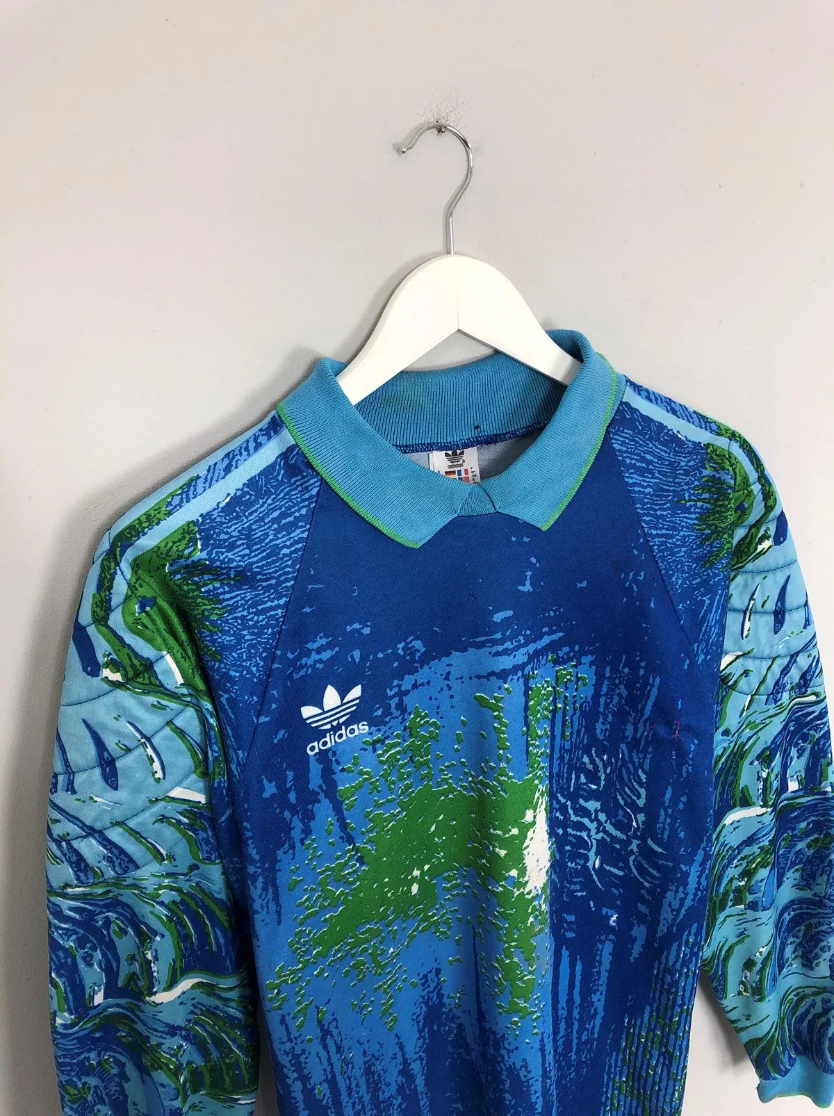 1990/92 ADIDAS GK TEMPLATE SHIRT (S)