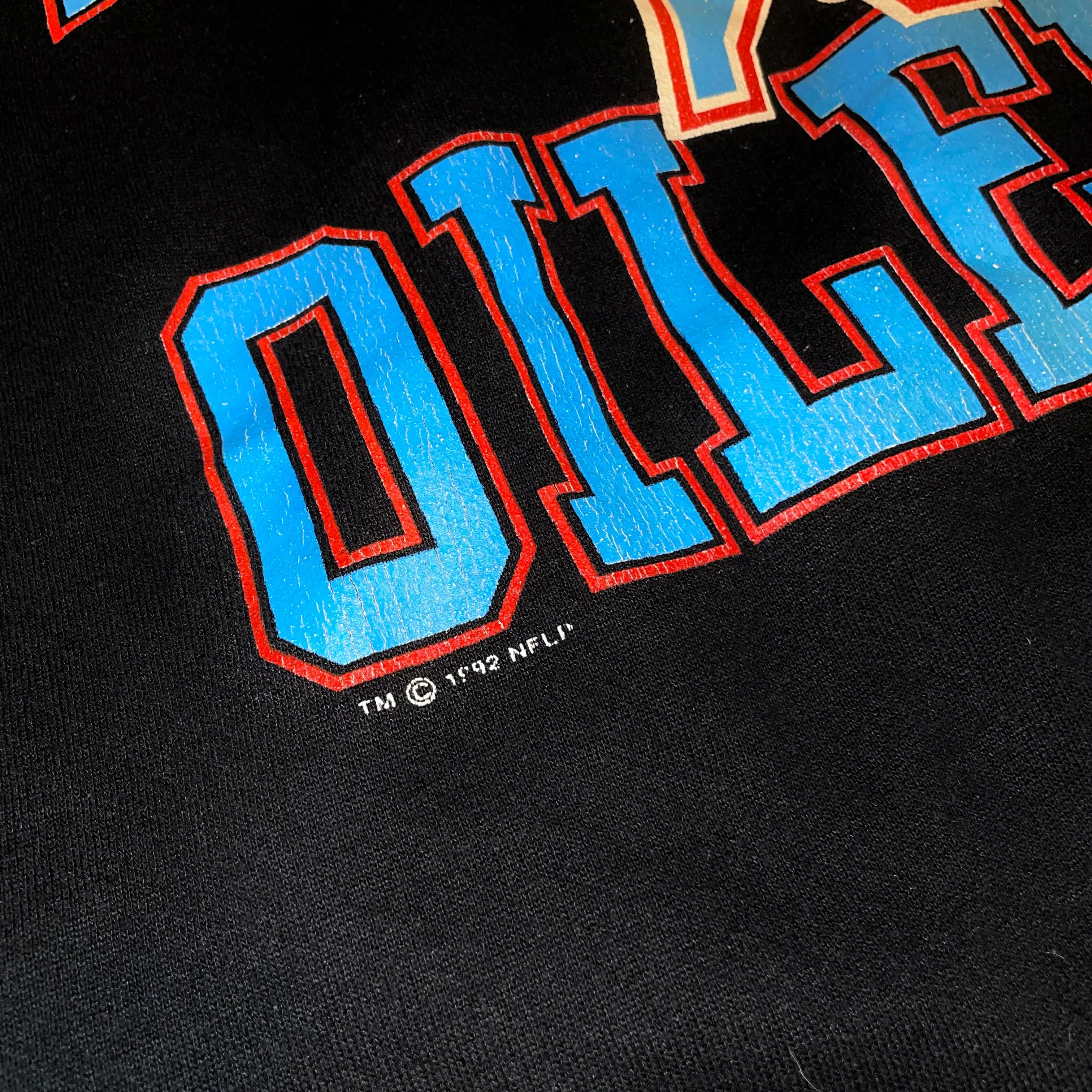 1992 Houston Oilers Crewneck (Black)