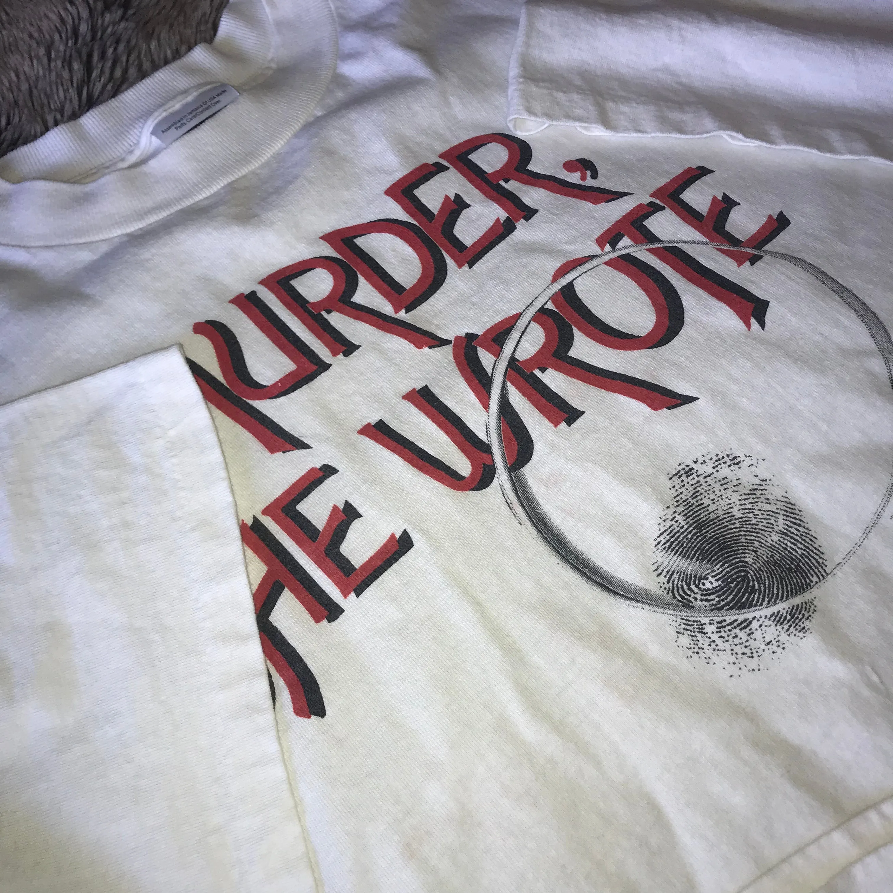 1994 “Murder She Wrote” Promo Tee