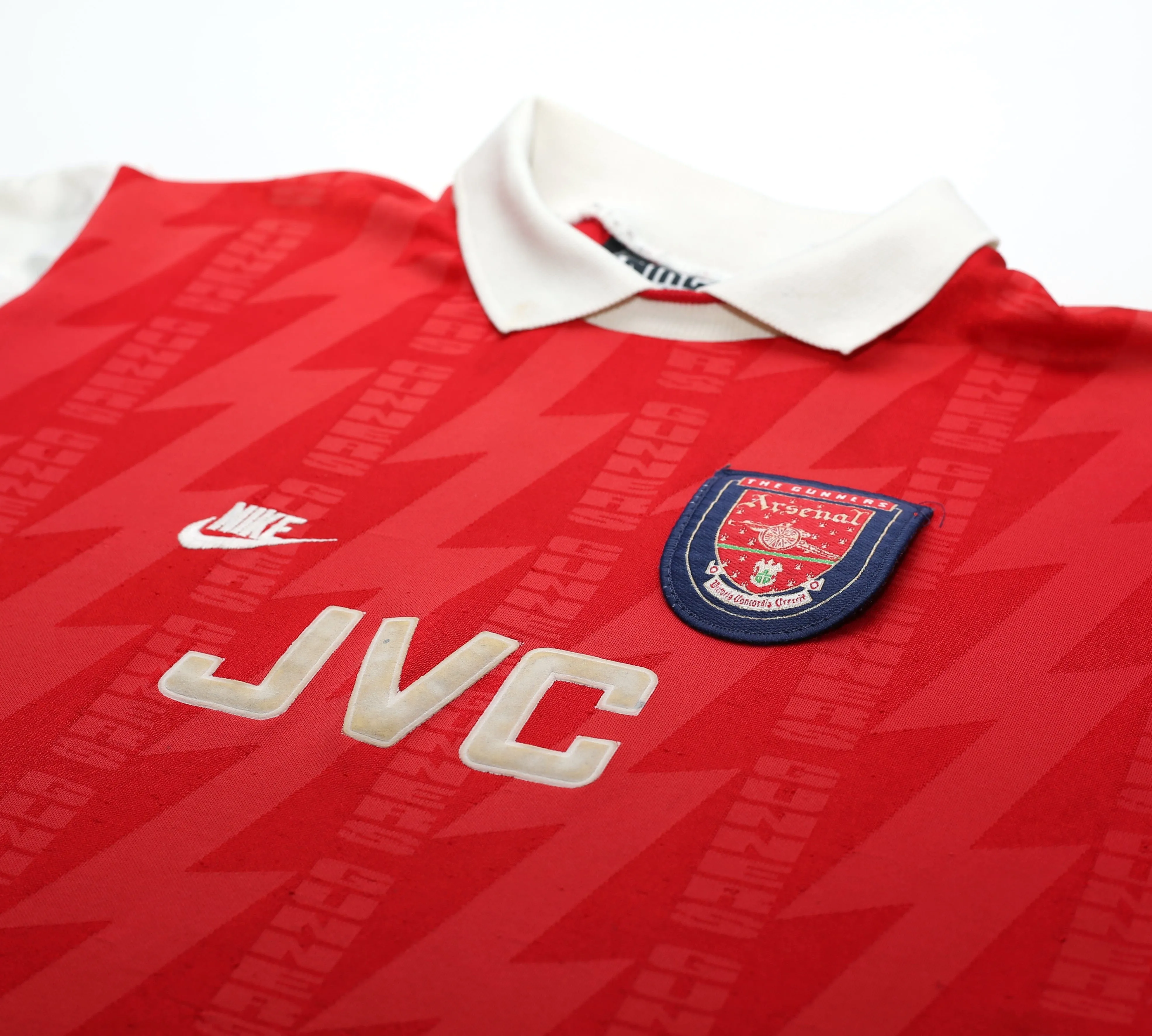 1994/96 ARSENAL Vintage Nike Home Football Shirt Jersey (LB)