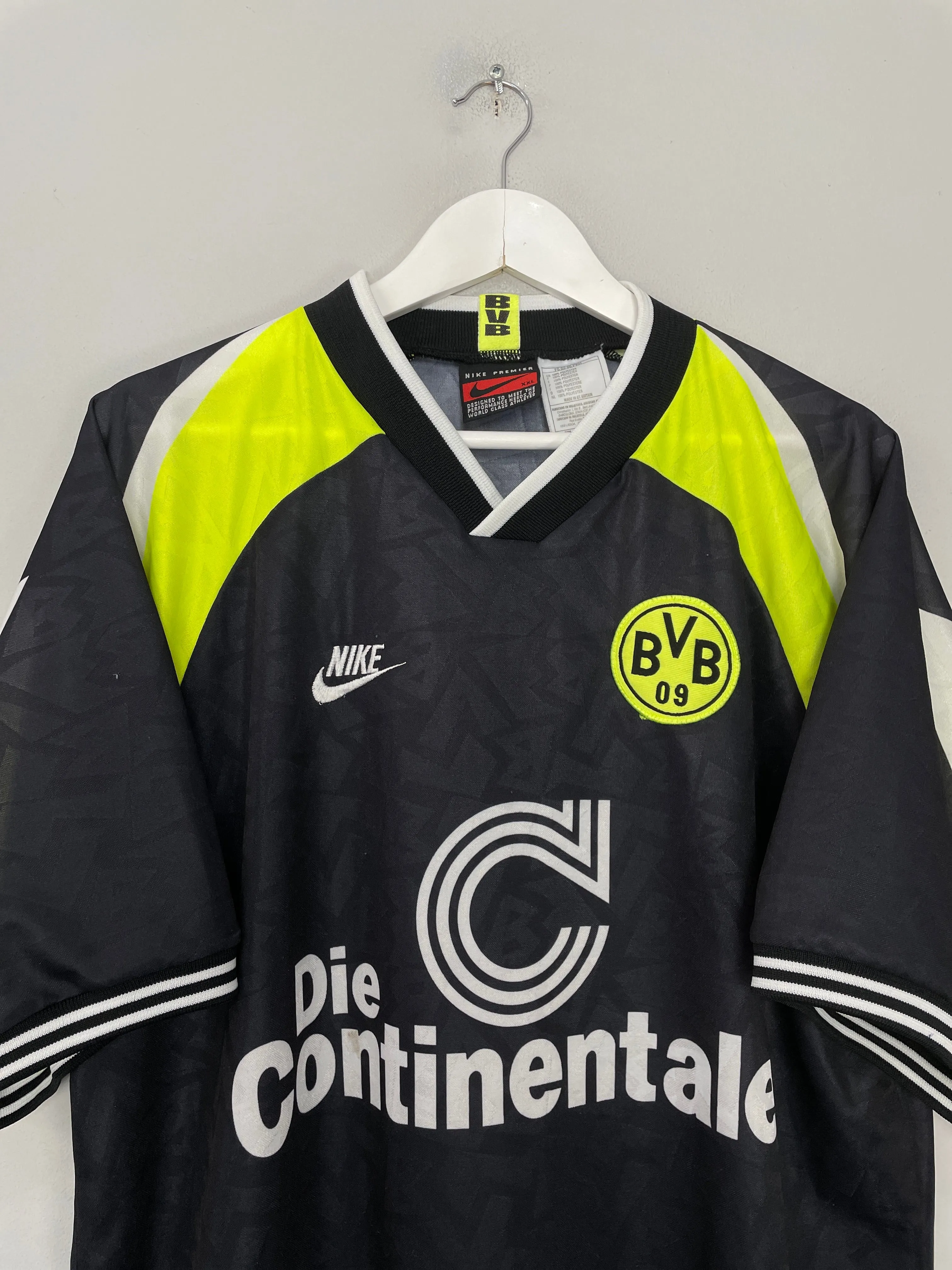 1995/96 DORTMUND AWAY SHIRT (XXL) NIKE