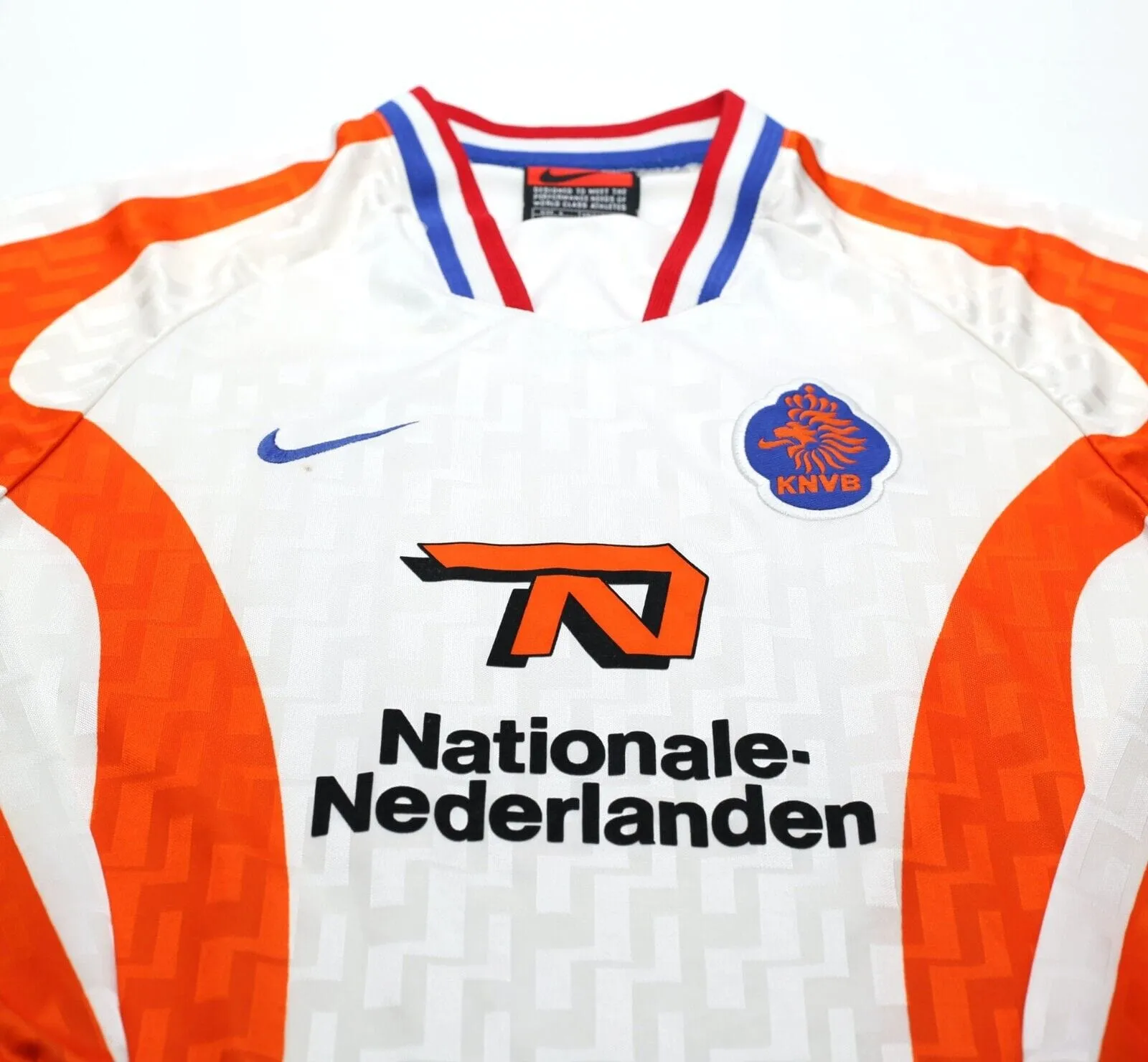 1997/98 HOLLAND #10 Vintage Nike Long Sleeve Football Training Issued Shirt (S)