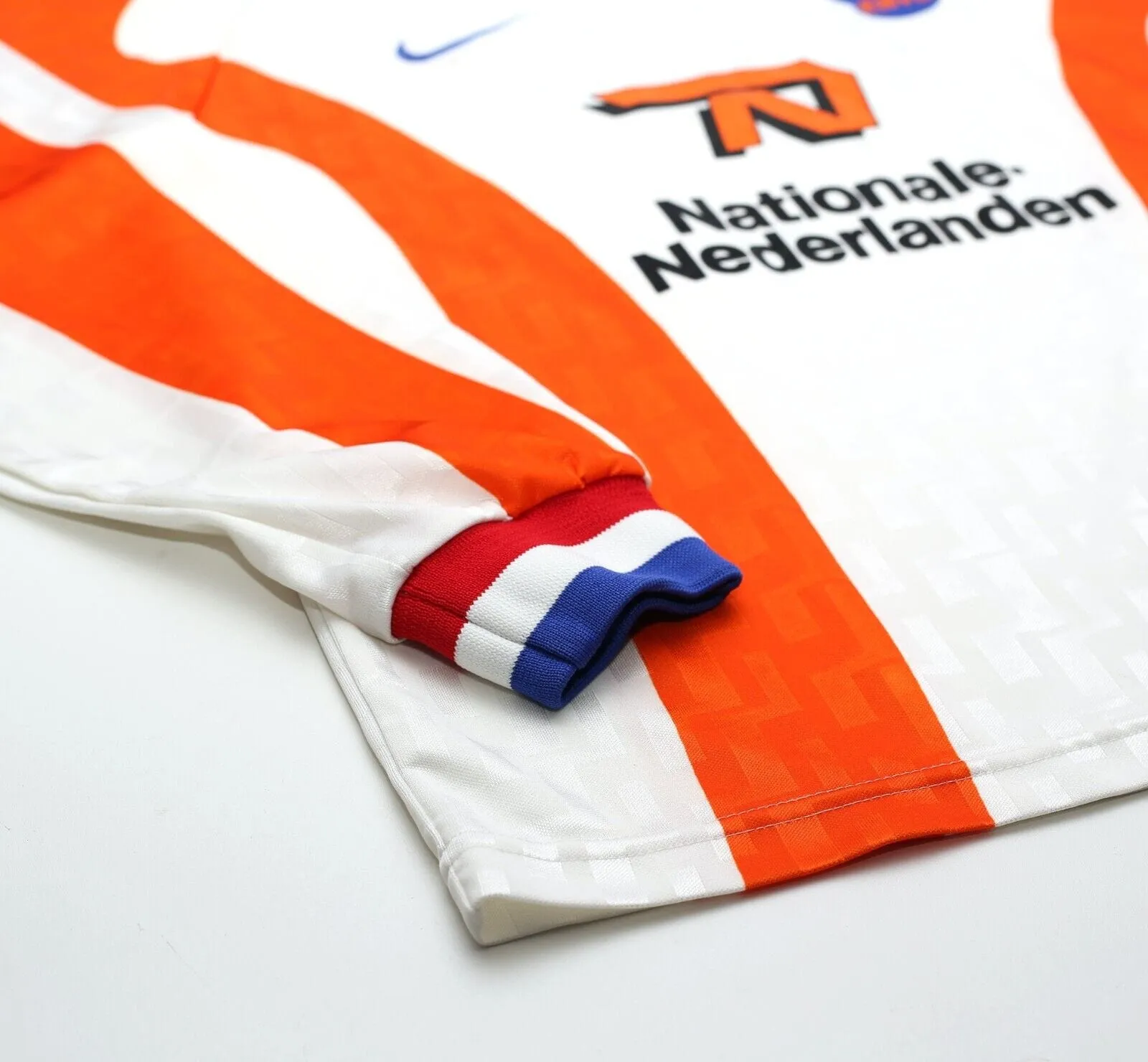 1997/98 HOLLAND #10 Vintage Nike Long Sleeve Football Training Issued Shirt (S)