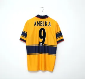 1997/99 ANELKA #9 Arsenal Nike Away Football Shirt (L)