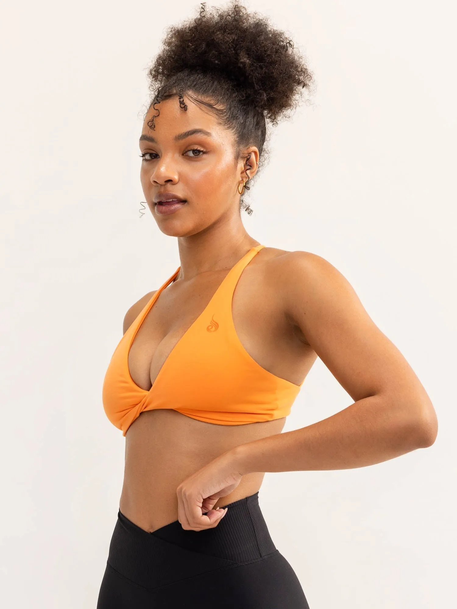 Activate Twist Sports Bra - Tangerine