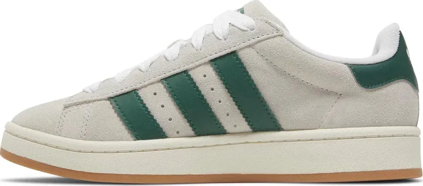 ADIDAS CAMPUS 00S CRYSTAL WHITE DARK GREEN (WOMEN'S)