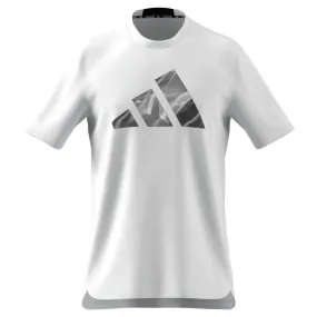 Adidas Design for Movement HIIT Tennis T-Shirt - White/Black