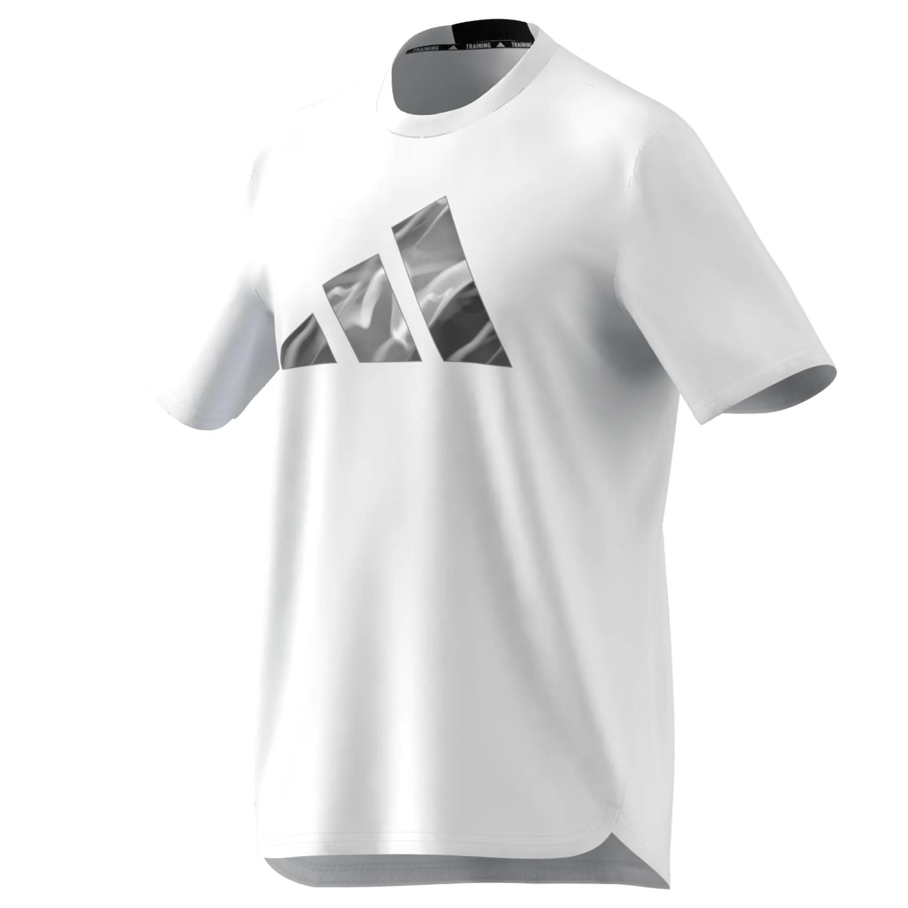 Adidas Design for Movement HIIT Tennis T-Shirt - White/Black