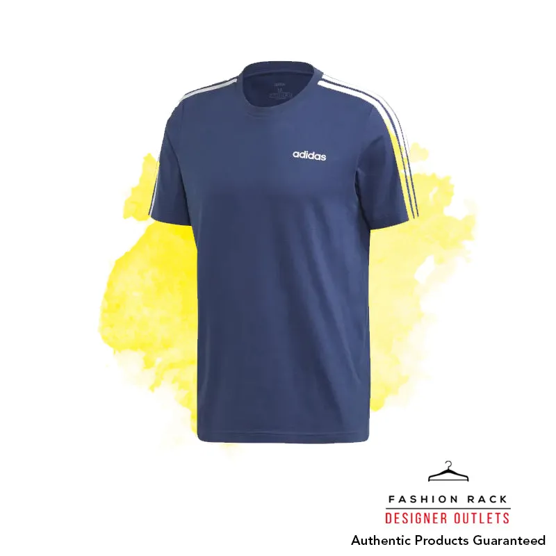 Adidas Essentials 3-Stripes Tee Tech Indigo / White