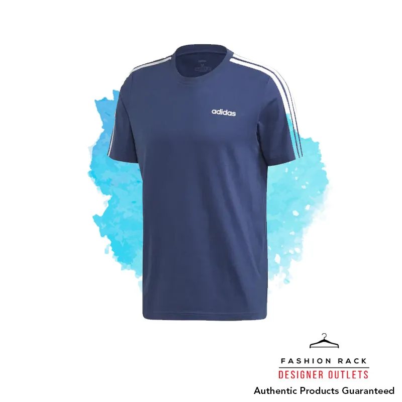 Adidas Essentials 3-Stripes Tee Tech Indigo / White