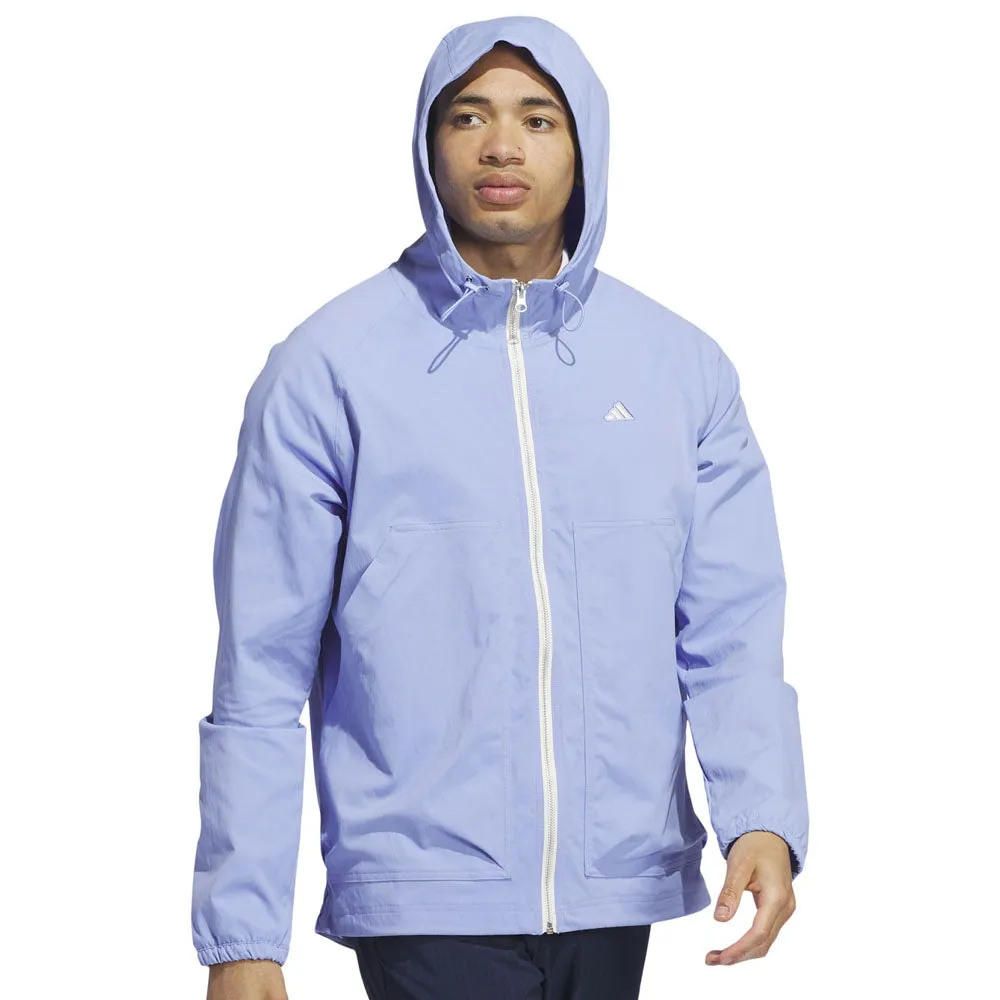 adidas Go-To Utility DWR Full Zip Jacket - Blue Spark