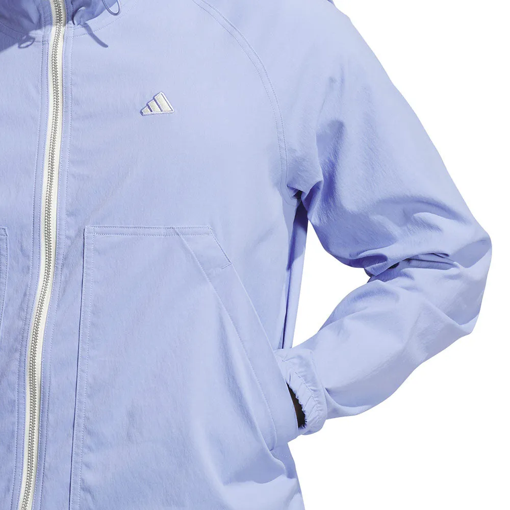 adidas Go-To Utility DWR Full Zip Jacket - Blue Spark