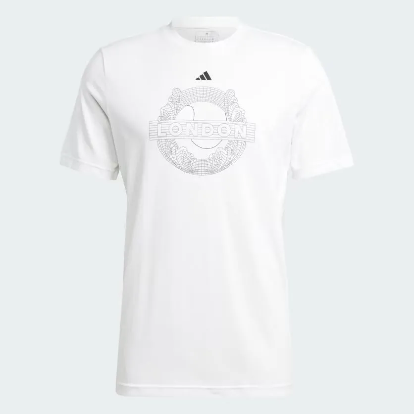 Adidas II5901 Wimbledon Tennis Tee Mens