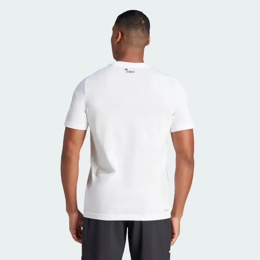 Adidas II5901 Wimbledon Tennis Tee Mens