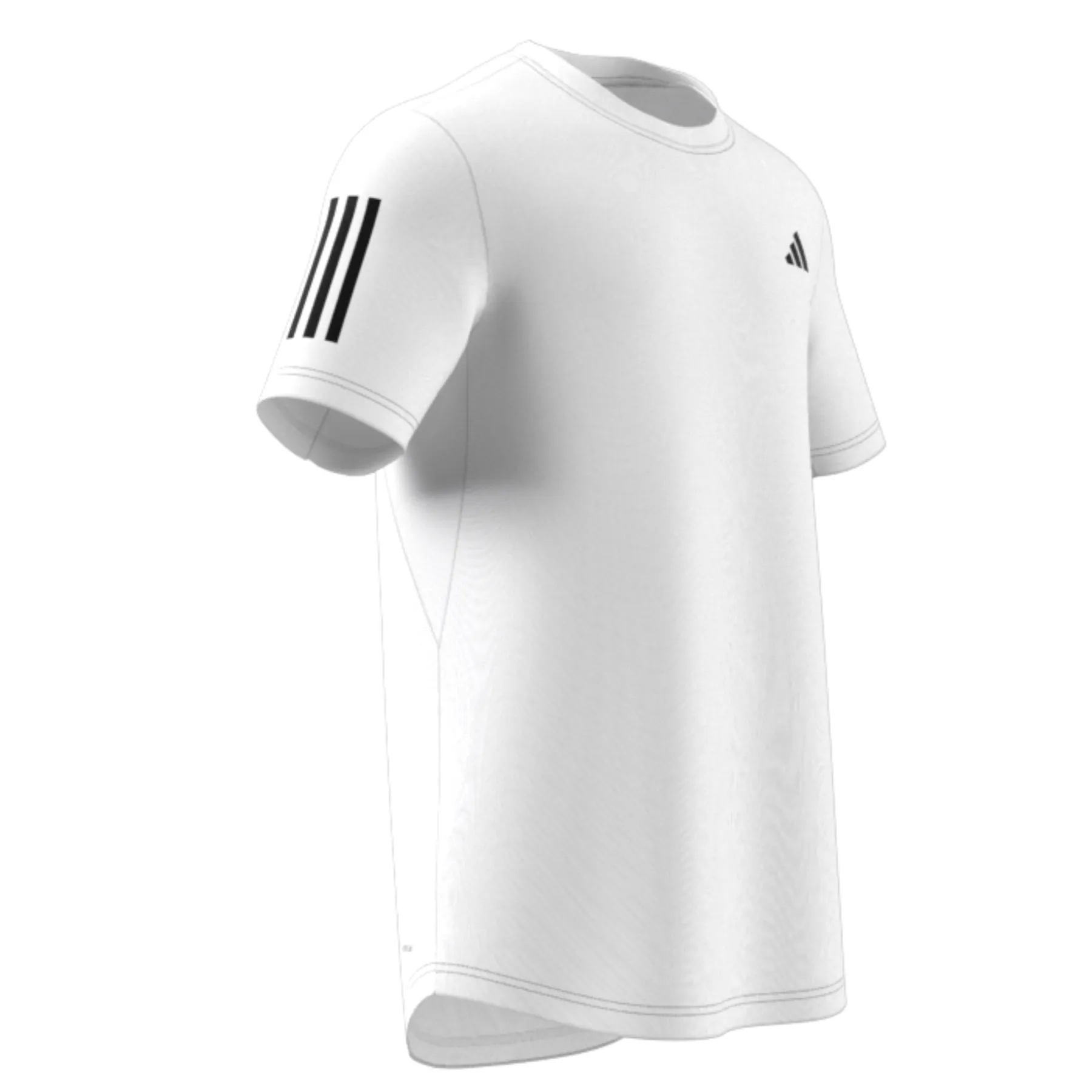 Adidas Performance Club 3 Strike Men Tennis Tee - White/Black