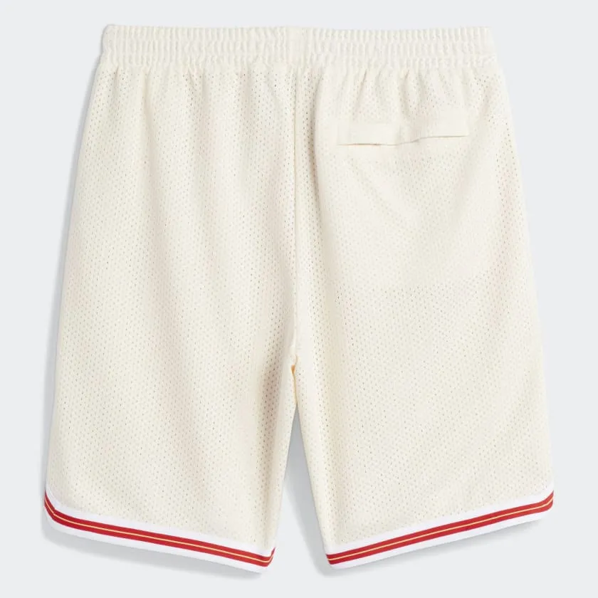 ADIDAS TYSHAWN BASKETBALL SHORTS - WONDER WHITE