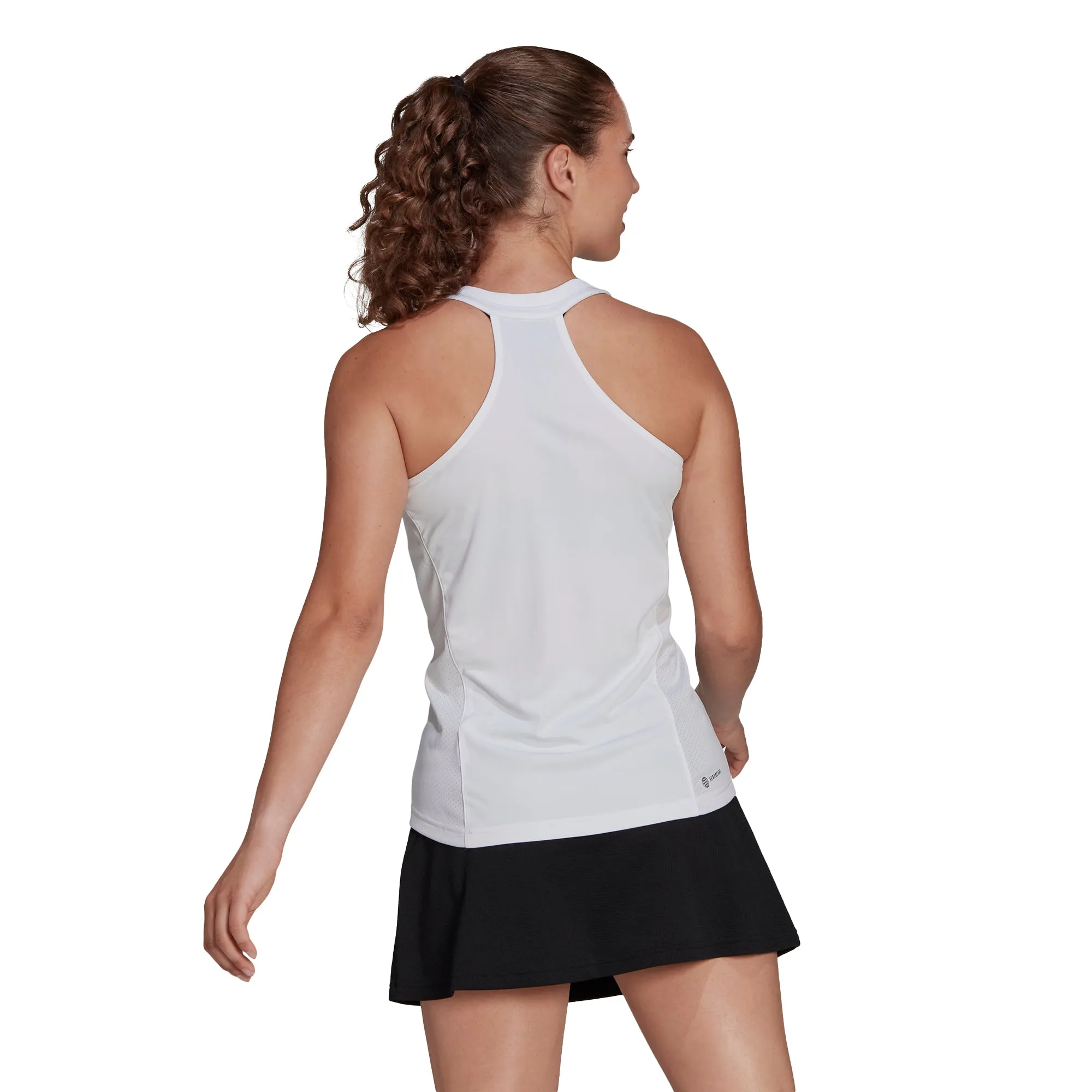 Adidas Womens Club Tennis Tank - White/Grey Two