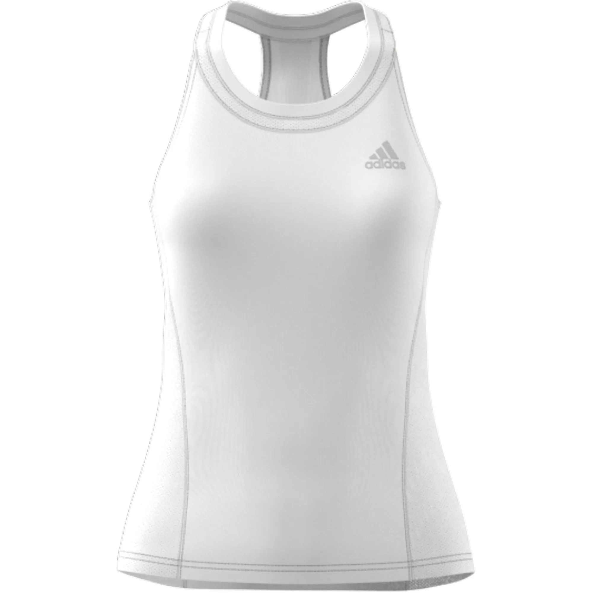 Adidas Womens Club Tennis Tank - White/Grey Two