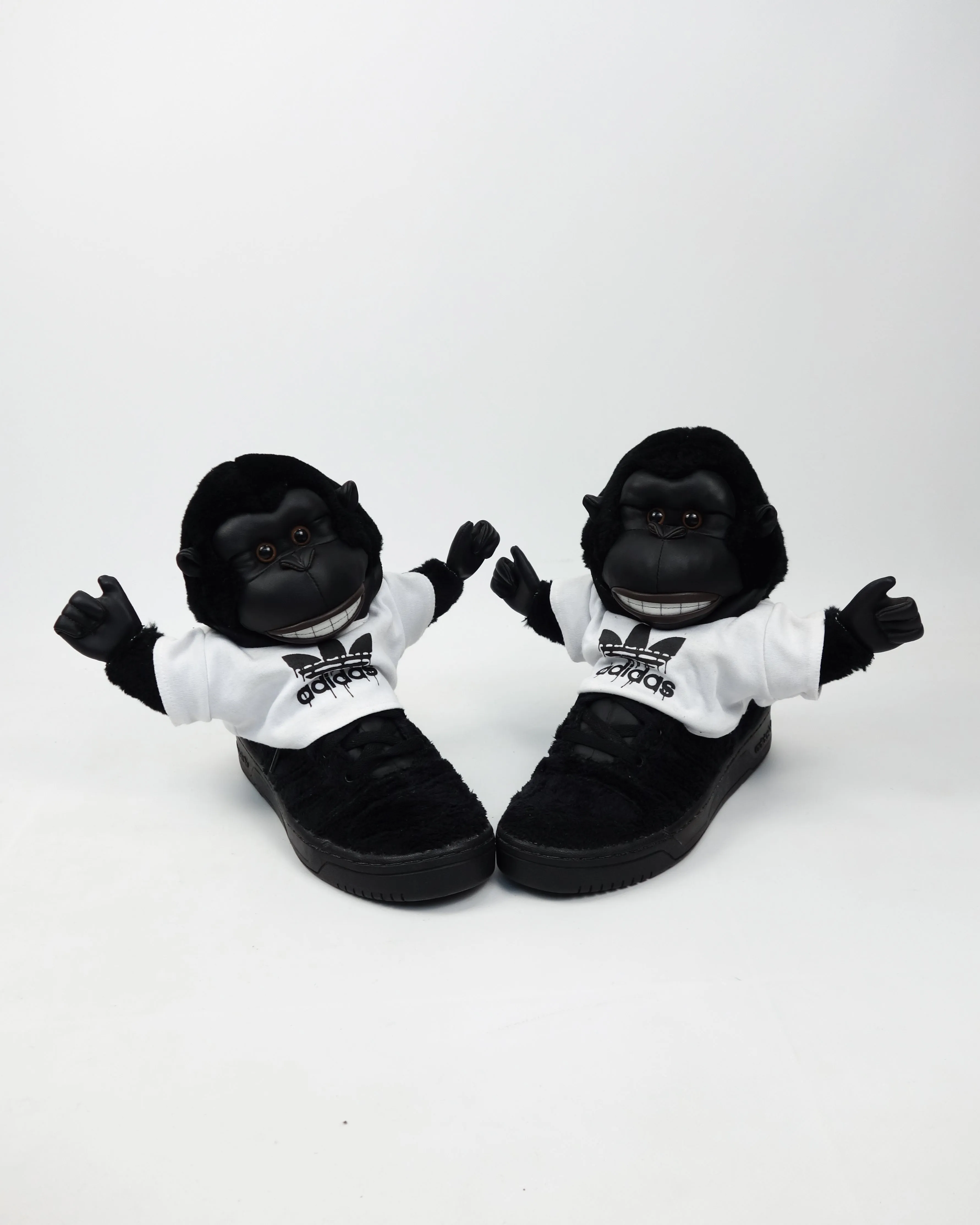 Adidas X Jeremy Scott Gorilla Sneaker Black 2012