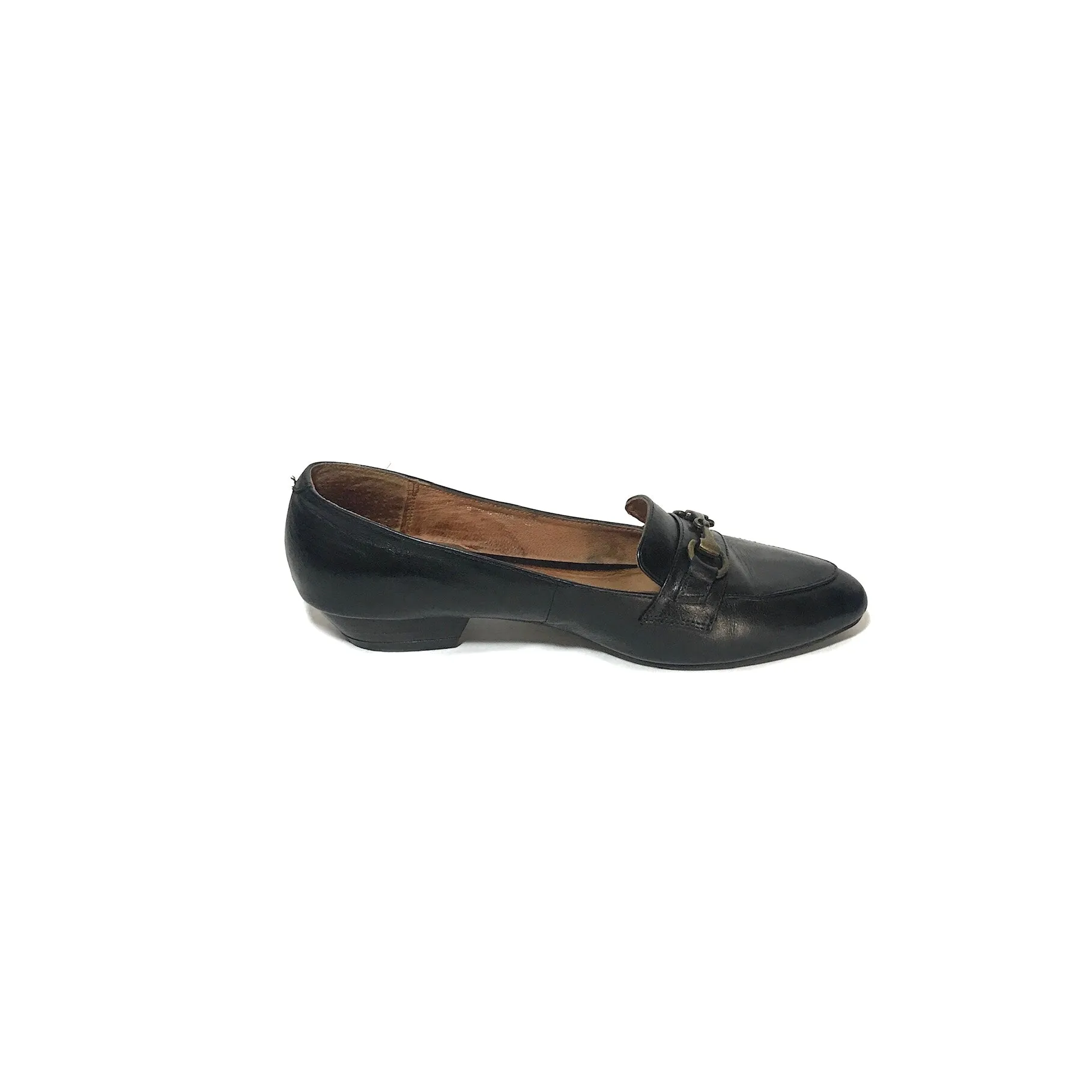 Aldo Black Pointed Loafers | Pre Loved |