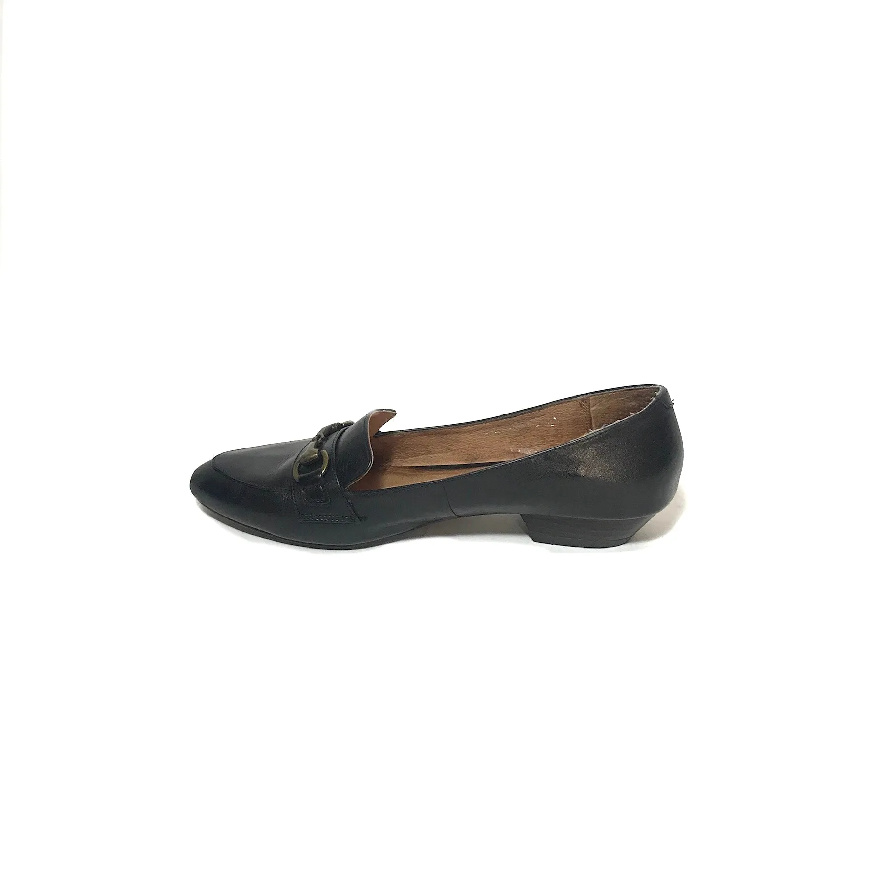 Aldo Black Pointed Loafers | Pre Loved |