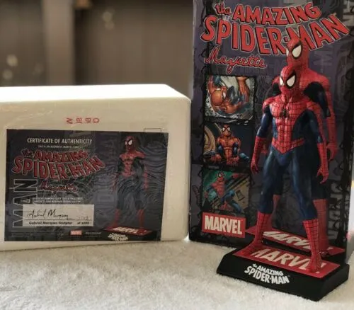 Amazing Spider-man Marvel Comics Maquette Statue 2004 Spiderman Brand New #1567