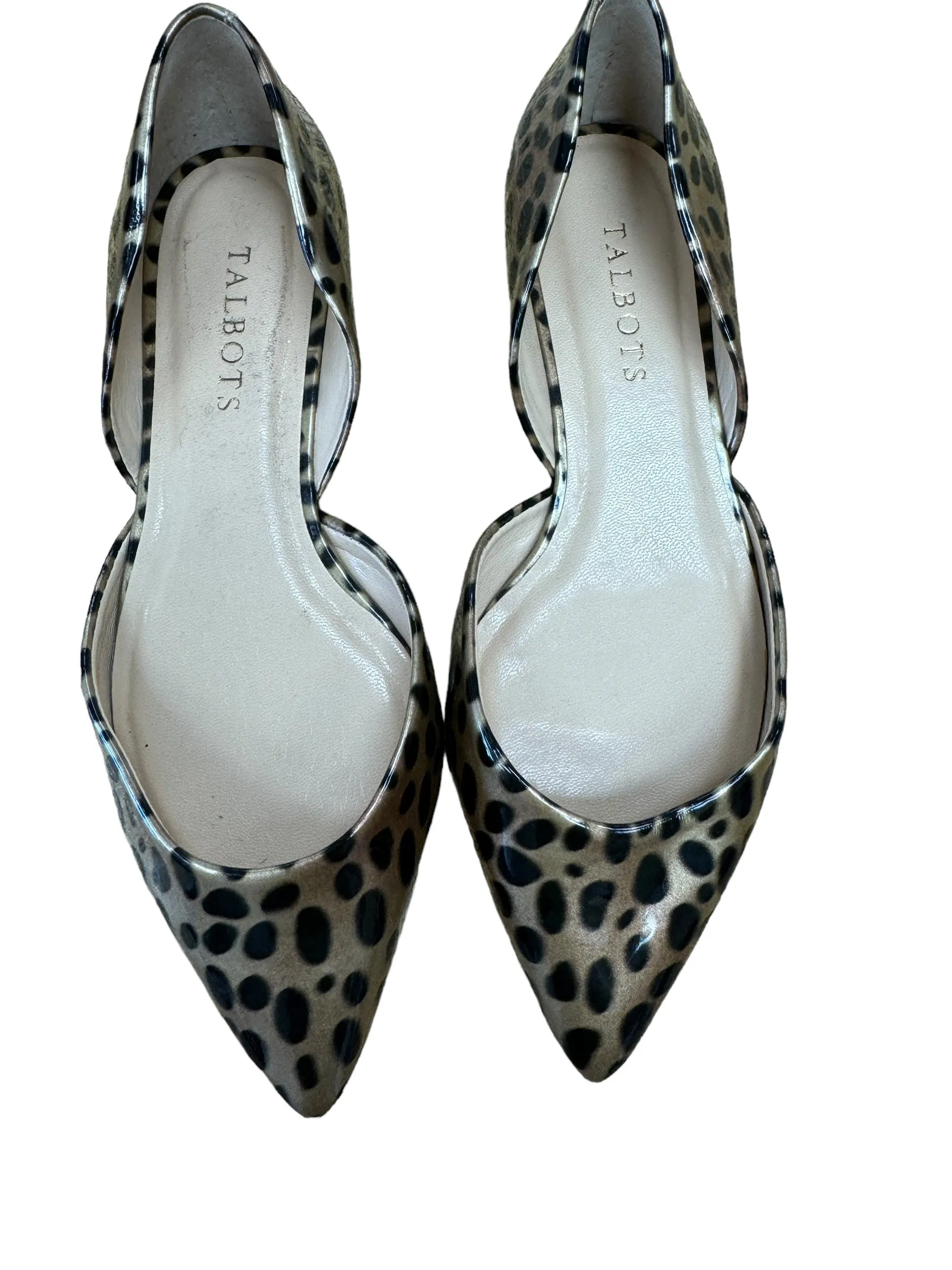 Animal Print Shoes Flats Talbots, Size 6