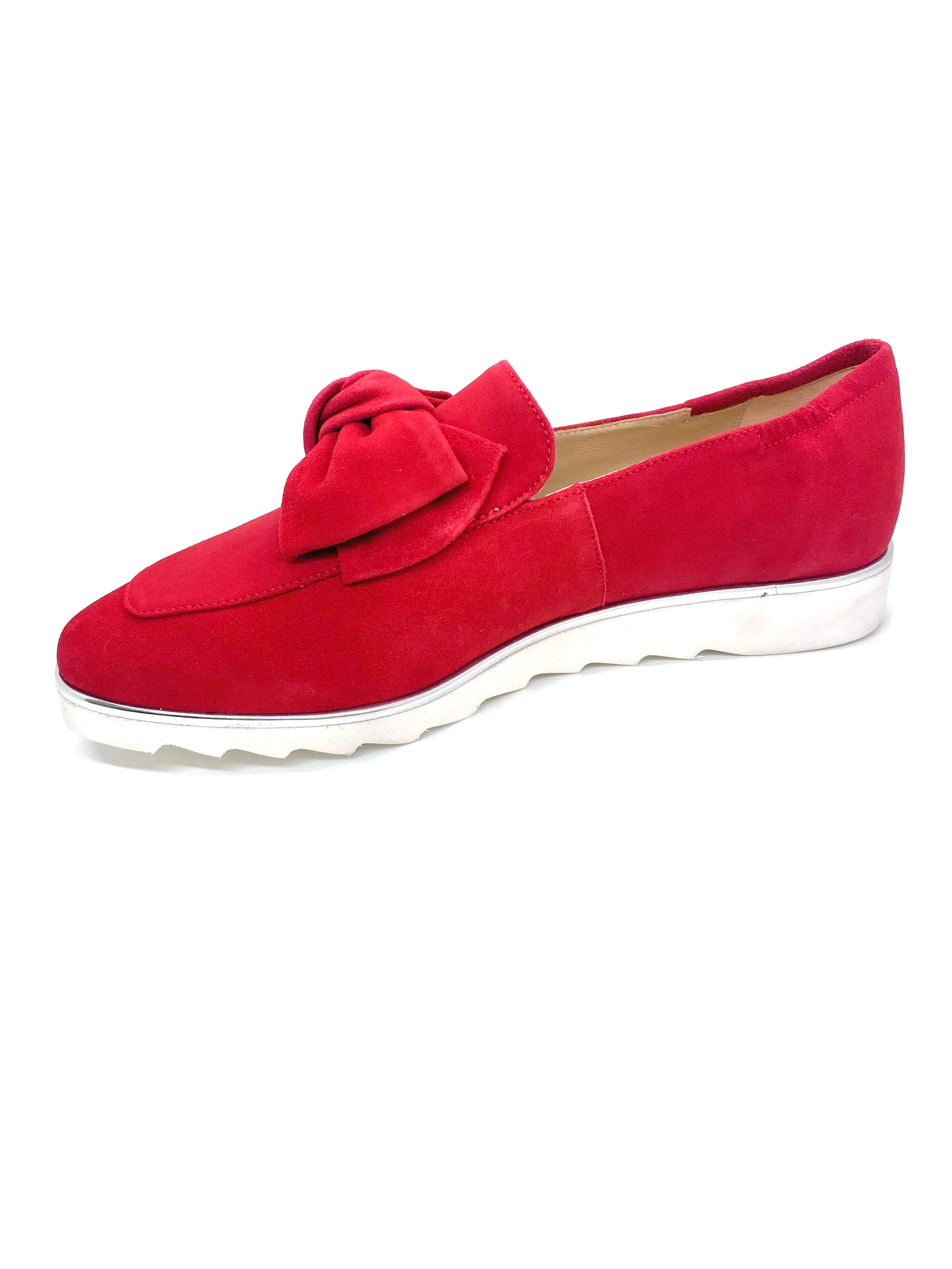 Ara Lillie Ladies Bow Trim Loafer