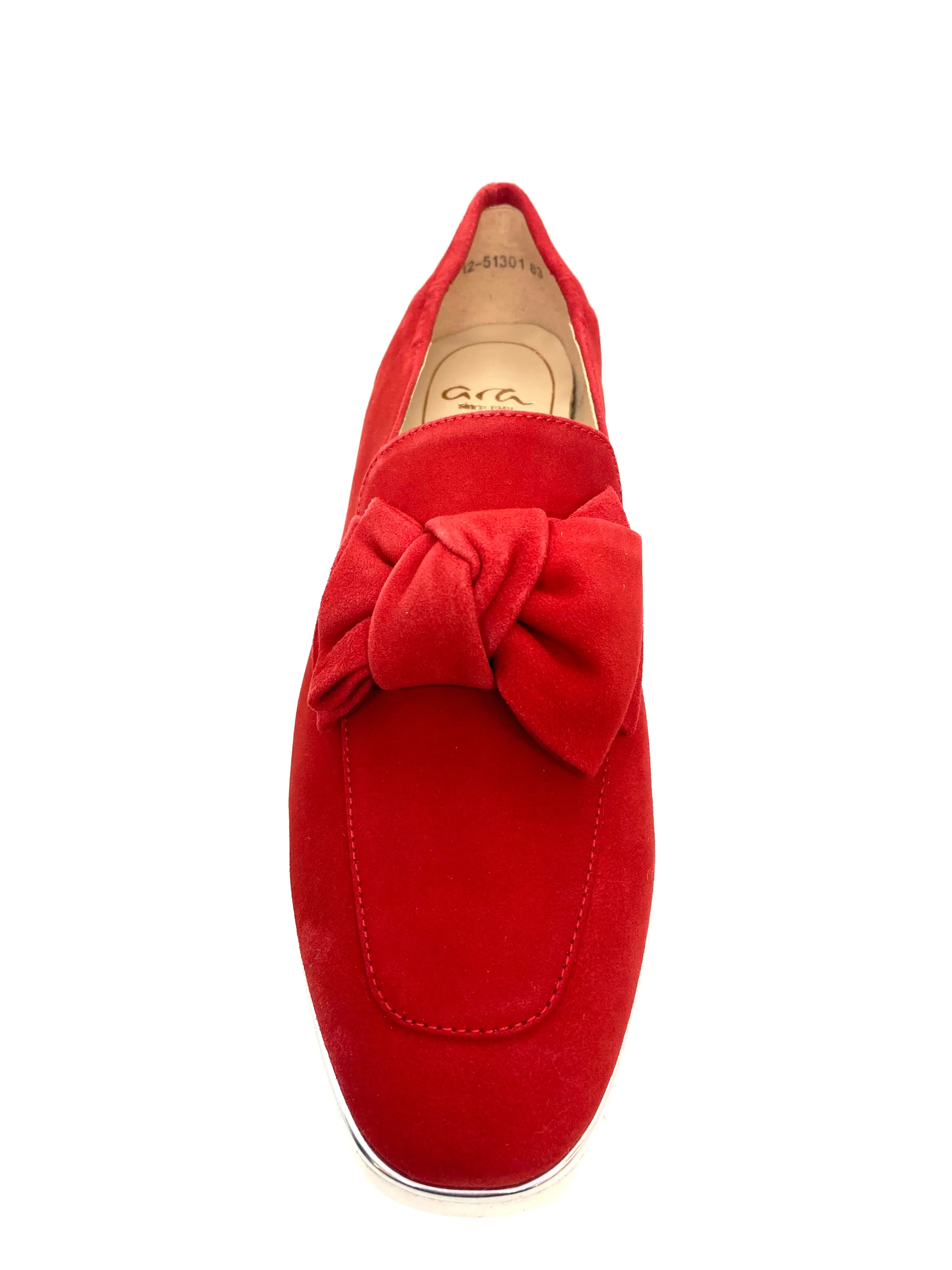 Ara Lillie Ladies Bow Trim Loafer