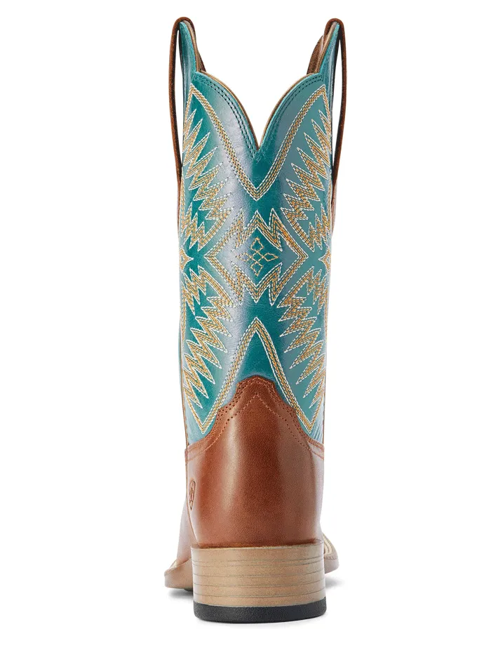 Ariat 10042387 Womens Odessa StretchFit Western Boot Almond Roca