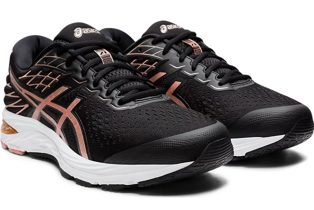 Asics Gel-Cumulus 21 Black & Rose Runner Black