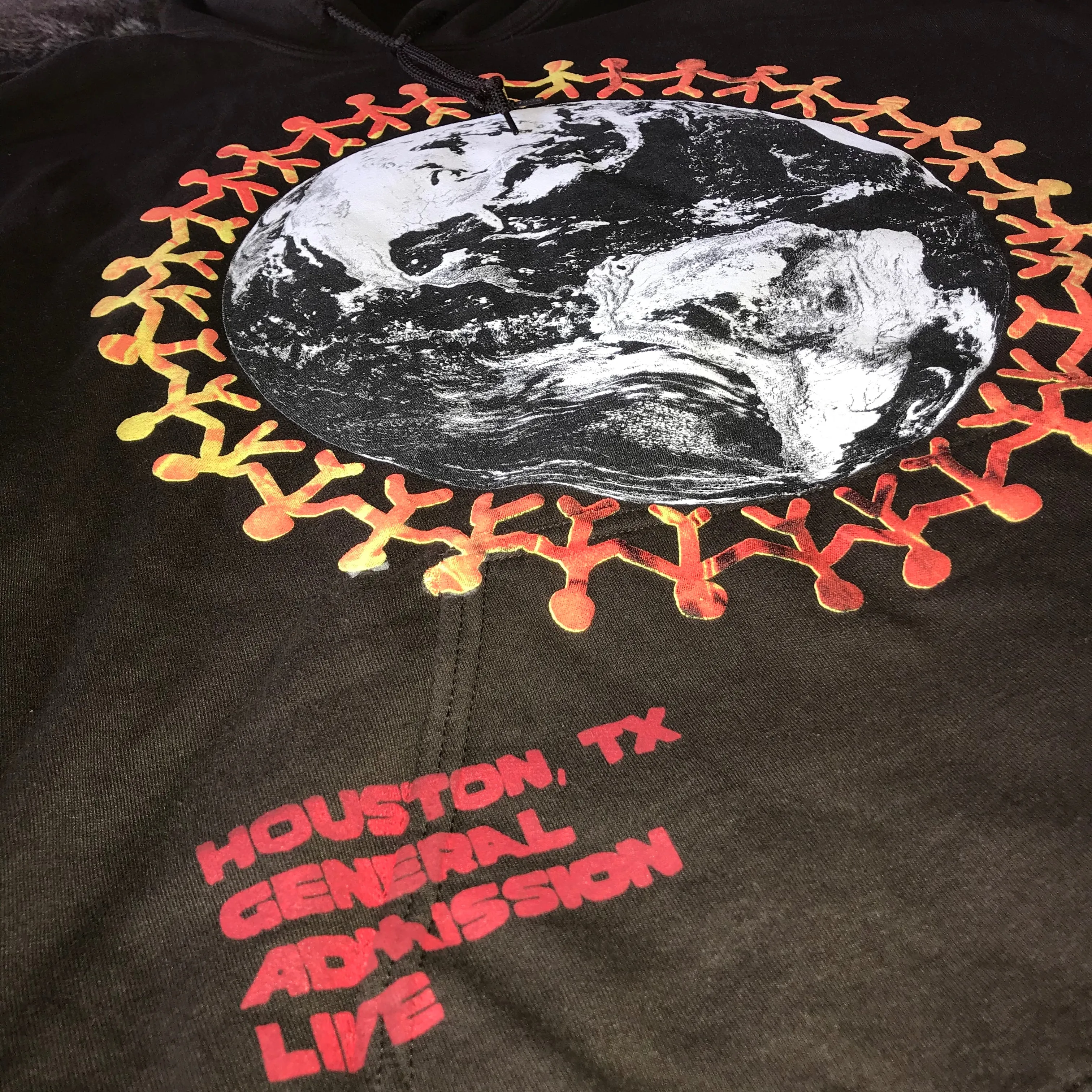 Astroworld Festival 2019 Globe Hoodie (Brown)