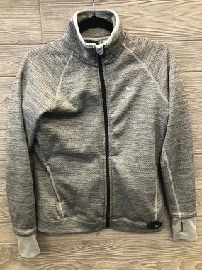 Athletic Jacket By Puma In Grey, Size: S