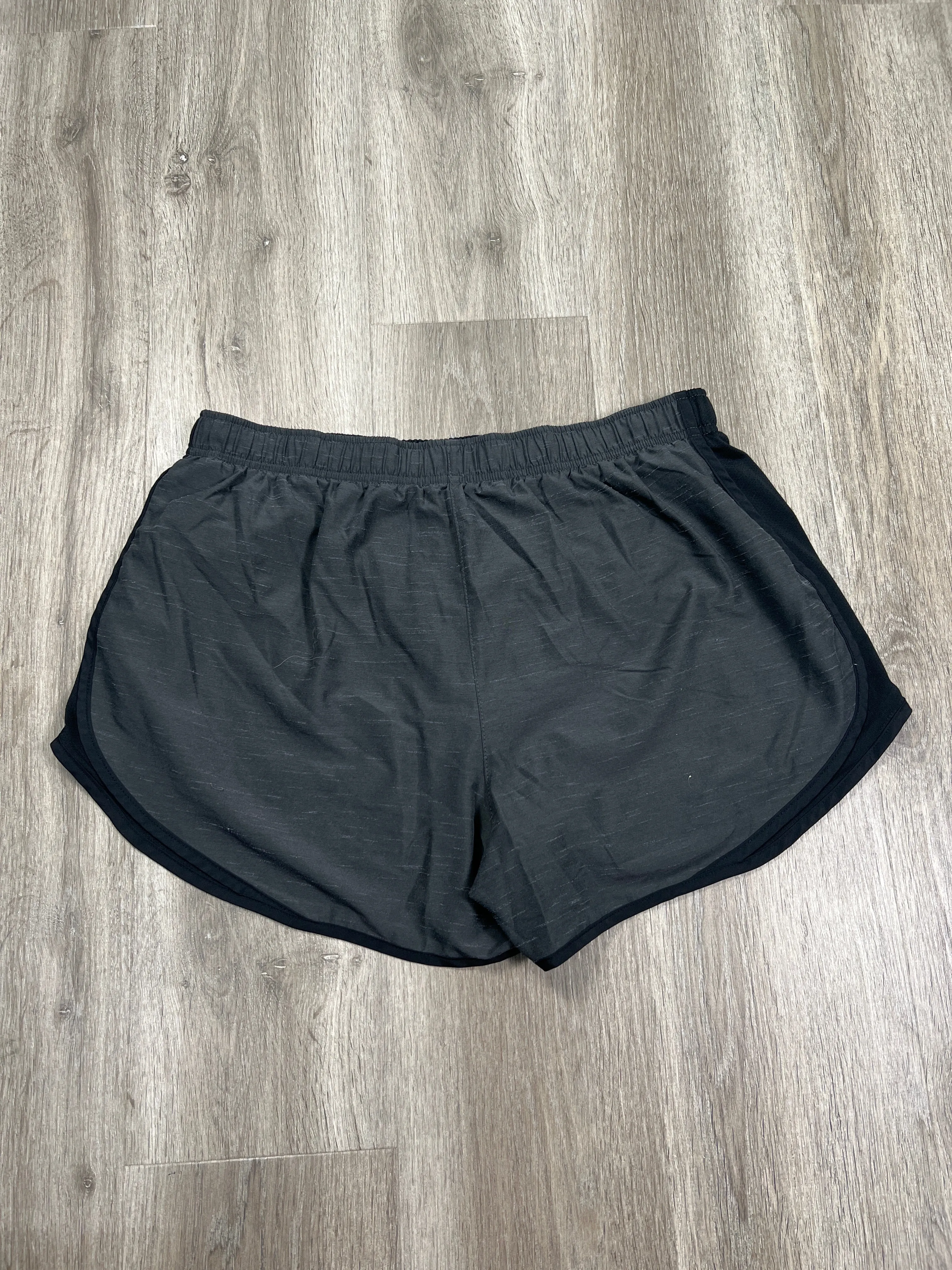 Athletic Shorts By Nike Apparel In Black & Grey, Size: Xl