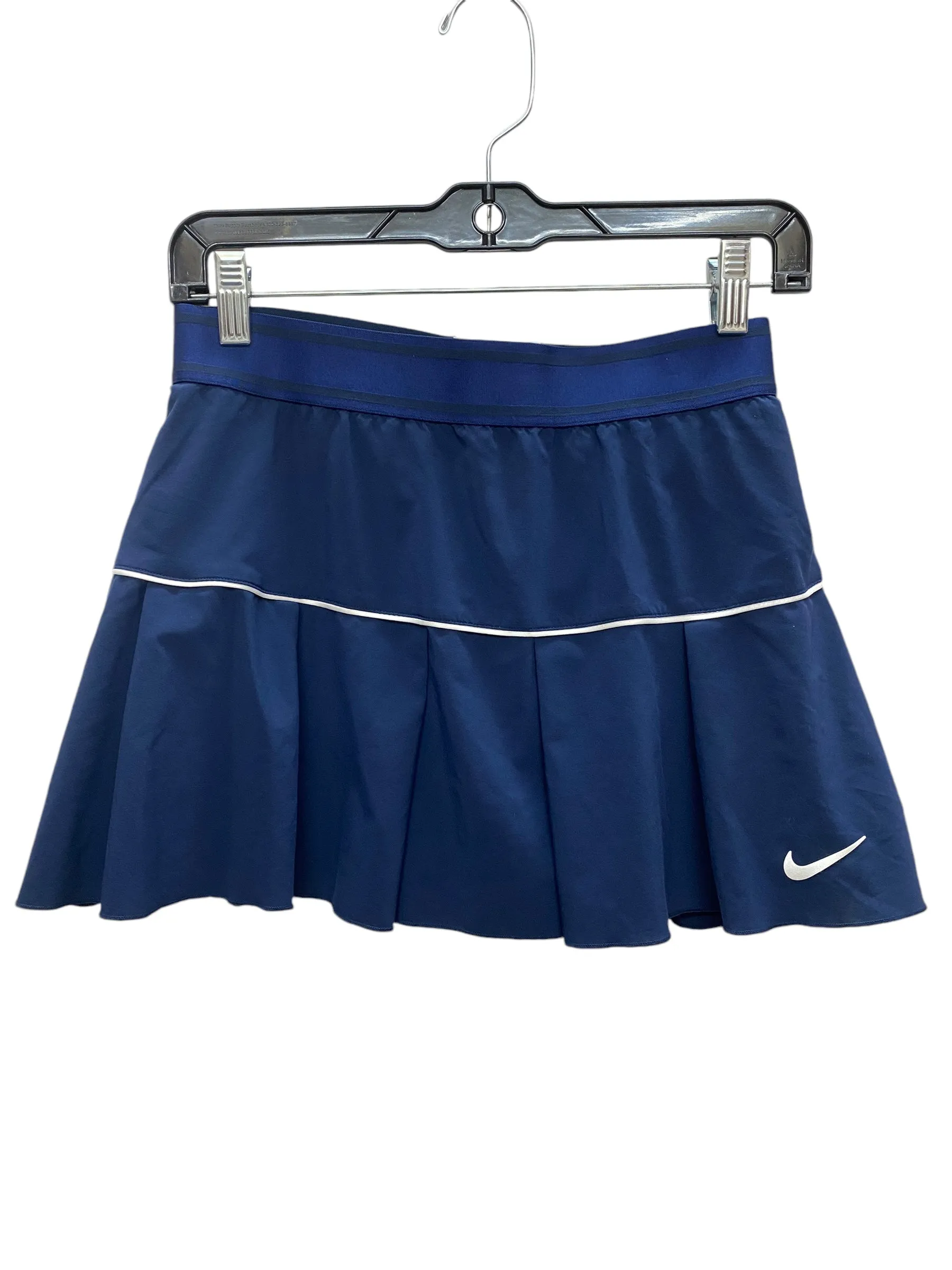 Athletic Skort By Nike Apparel In Blue, Size: S