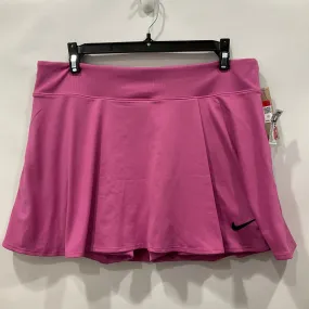 Athletic Skort By Nike Apparel  Size: L