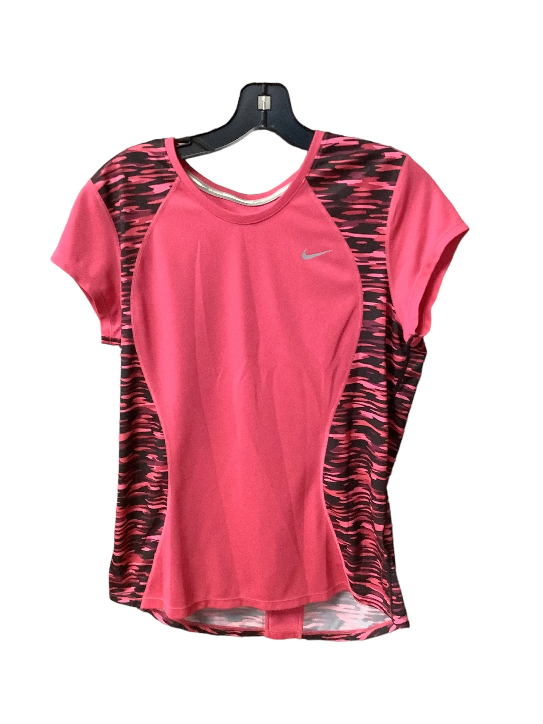 Athletic Top Short Sleeve By Nike Apparel  Size: L