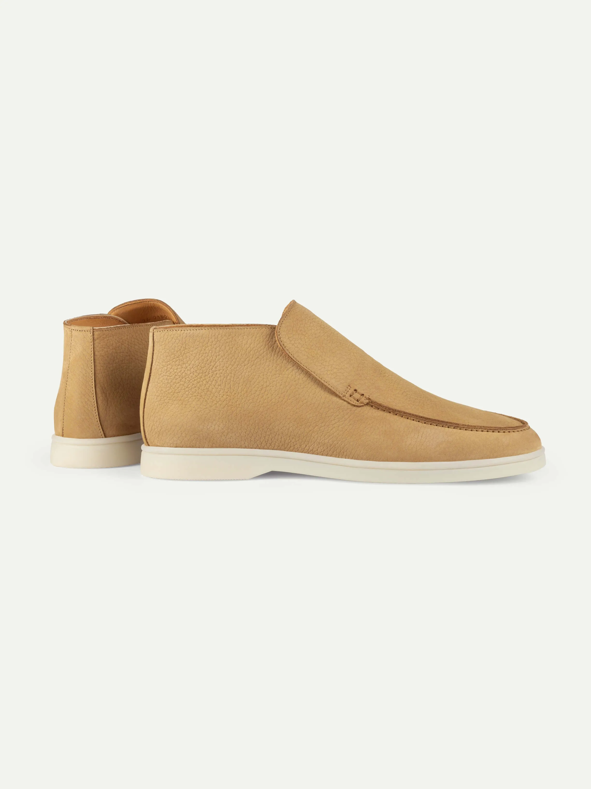 Beige Nubuck City Loafer