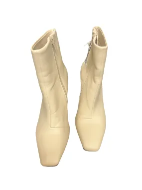 Boots Ankle Flats By Alfani In Cream, Size: 7.5