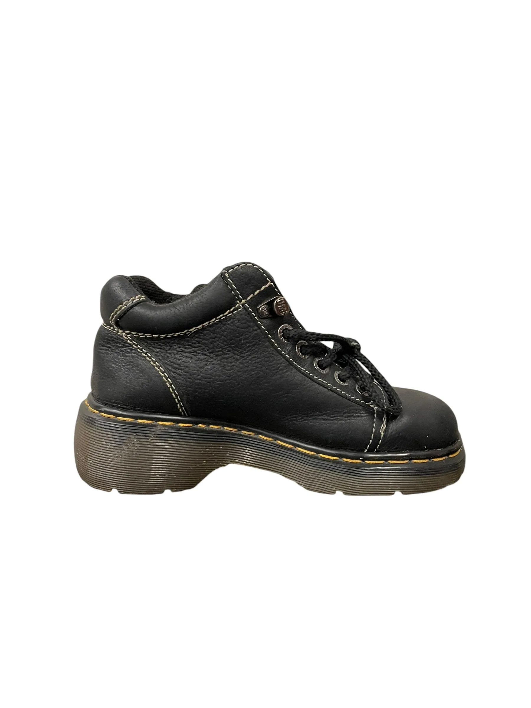 Boots Ankle Flats By Dr Martens In Black, Size: 6