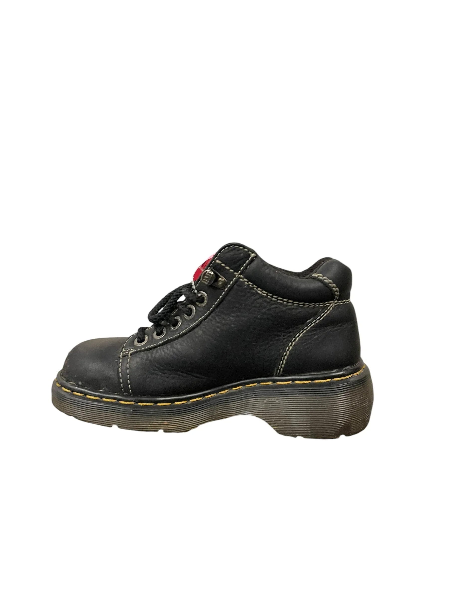 Boots Ankle Flats By Dr Martens In Black, Size: 6