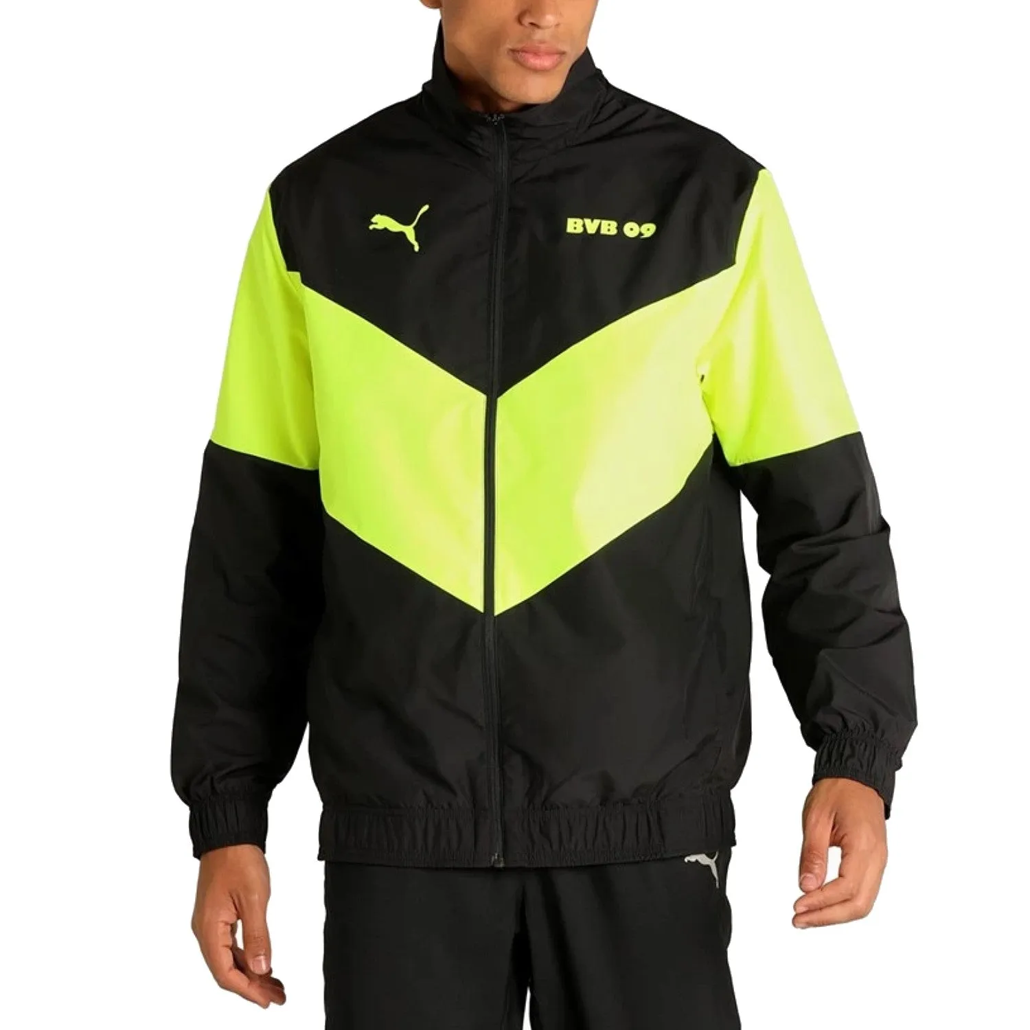 Borussia Dortmund UCL pre-match woven presentation jacket 2022 - Puma