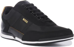 Boss Saturn Low In Black Gold For Men