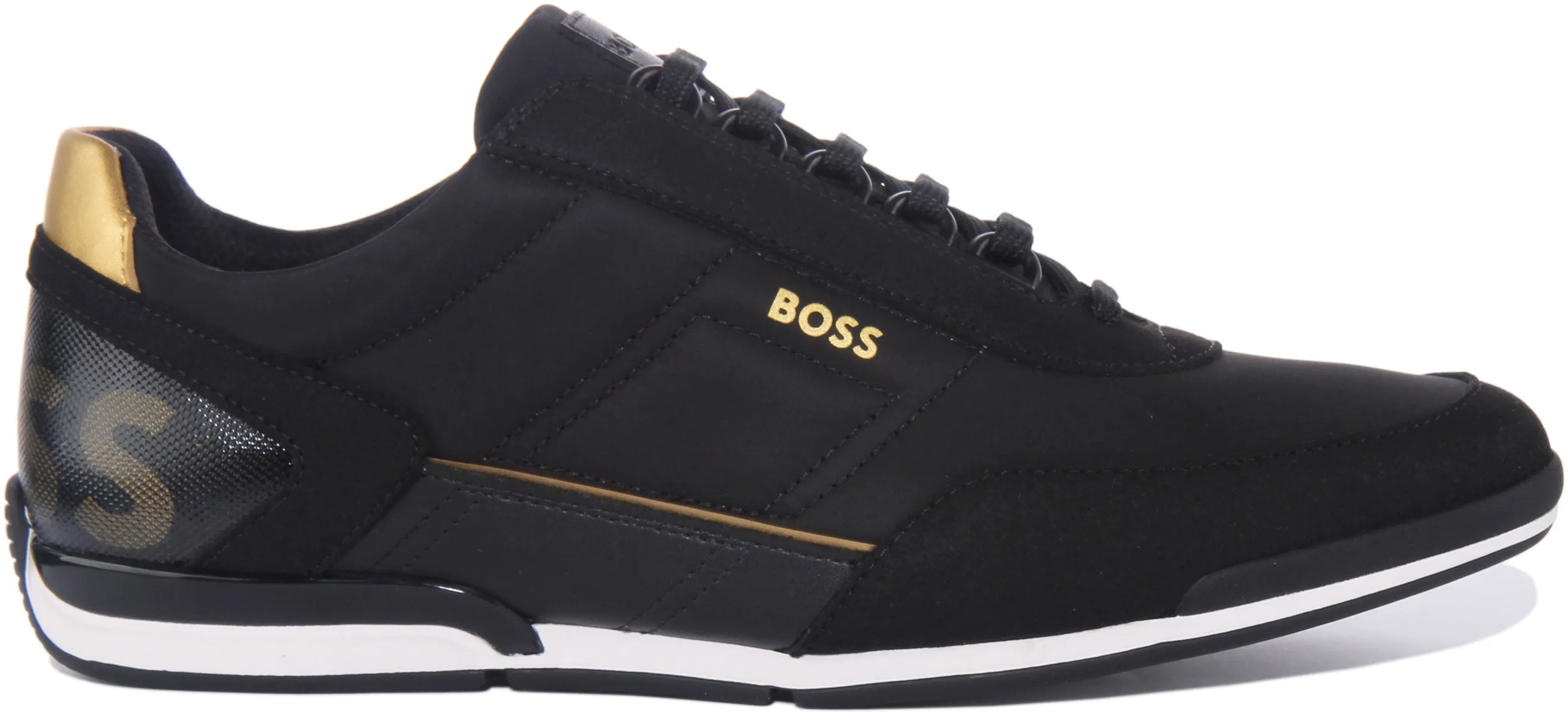 Boss Saturn Low In Black Gold For Men