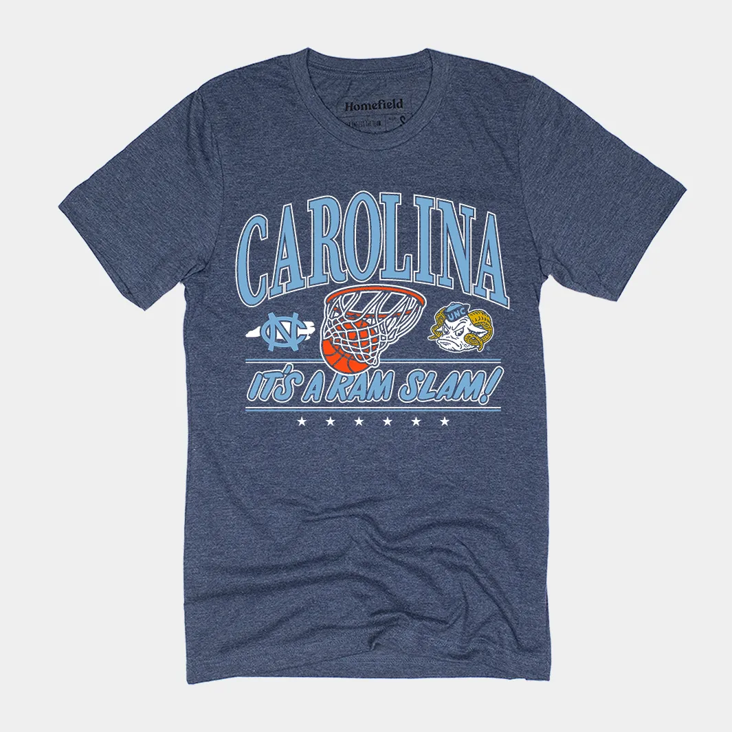 Carolina Basketball "Ram Slam" Champs Tee